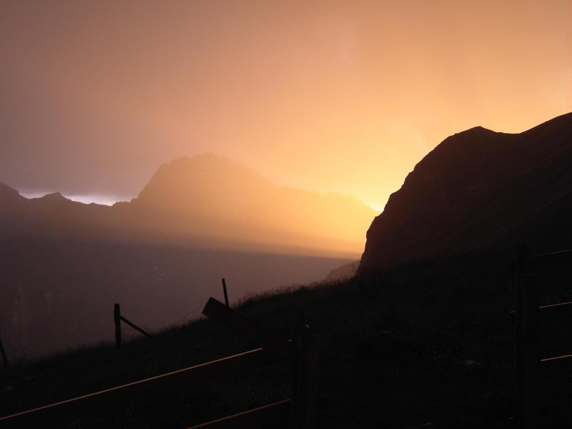 Hotel Preda Kulm Bergün Esterno foto